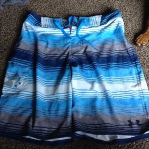 Under armor  men's swim trunks size 30